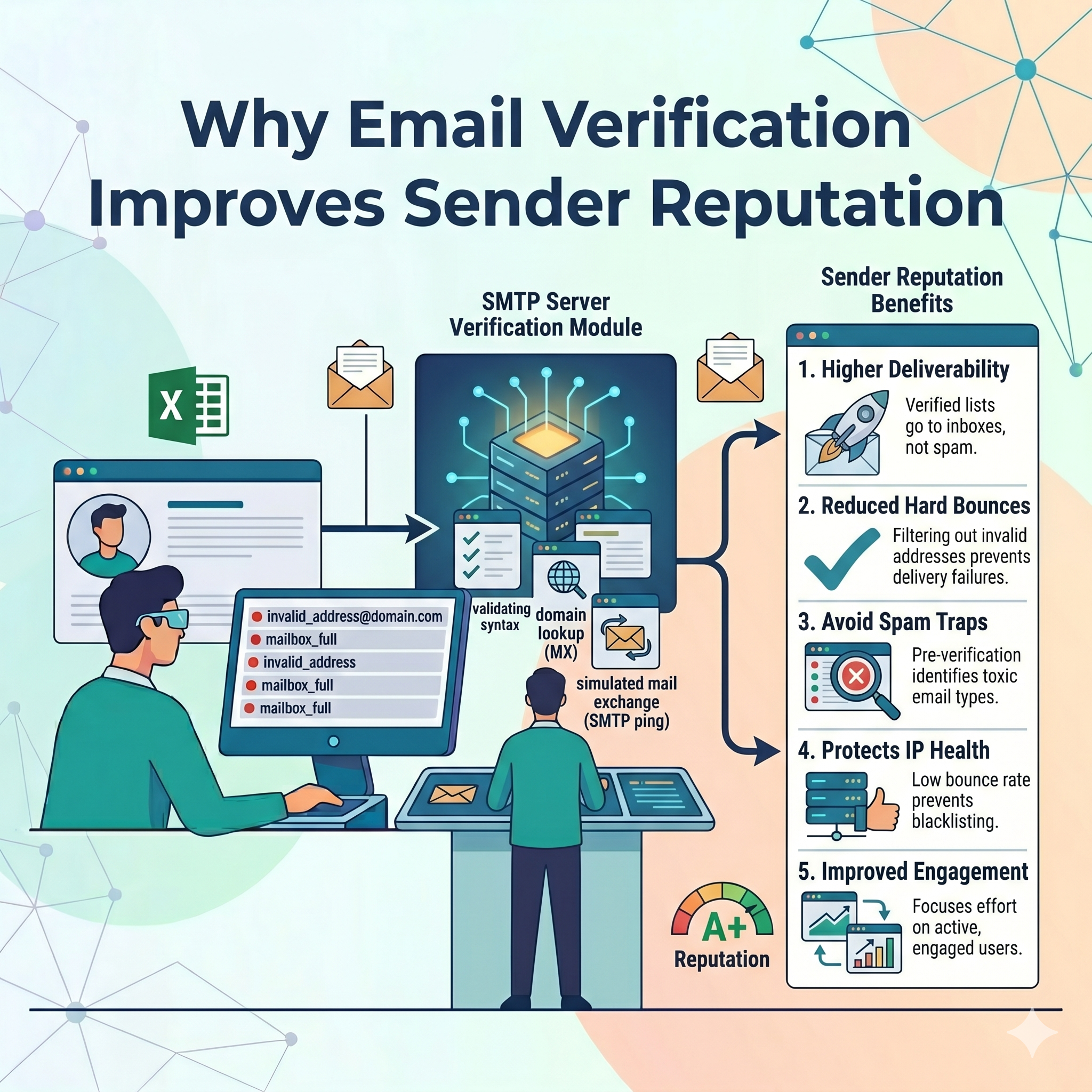Why Email Verification Improves Sender Reputation
